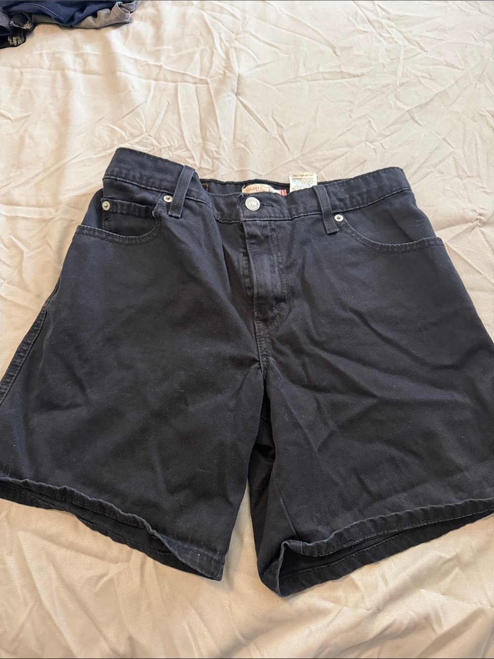 Women’s Black Levi  Shorts